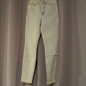American apparel skinny jeans